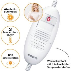 BEURER HK45COSY - Beurer HK 45 Cosy Heizkissen