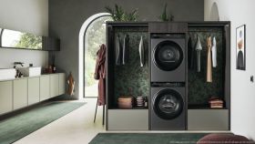 HAIER HD90A3939RS - 9kg A+++ Frontlader-Wäschetrockner Antrazit