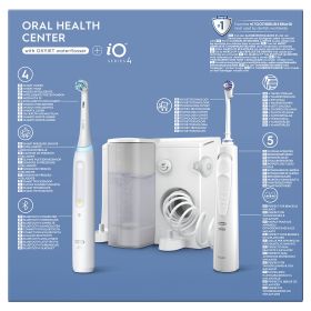 ORAL-B ORALCENTERIO4 - Idropulsore Salute Oral-B con Spazzolino