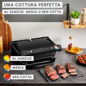 MOULINEX GI717810 - Griglia intelligente Moulinex Optigrill