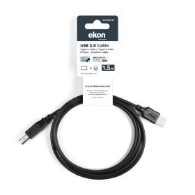 EKON ECITXUSB15ABMMK - Cavo USB A maschio a B maschio 1,5m