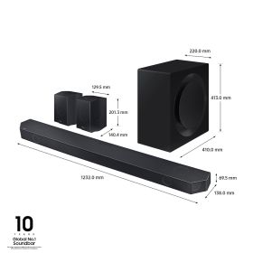 SAMSUNG HWQ990D - Soundbar Wireless Dolby Atmos 656W