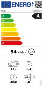 MIELE MOBILIERI G7250SCVI - Lavastoviglie Miele 14 coperti