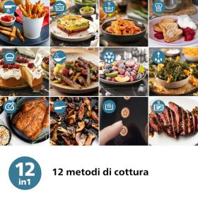 PHILIPS NA120 - Friggitrice ad aria Philips Airfryer NA120 4,2L