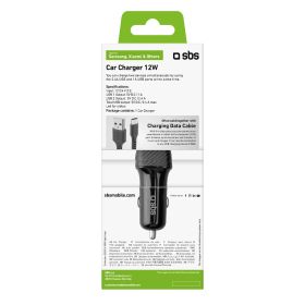 SBS TEHWCR2USB2A - Auto-Ladegerät 2x USB 12W