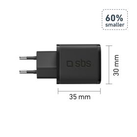 SBS TETRGAN1C30W - Caricatore USB-C 120W
