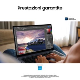 SAMSUNG NP750XGJKG4IT - Laptop Galaxy Book4 con i5 16GB