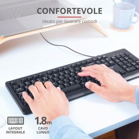 TRUST 23882 - Trust Primo USB Tastatur