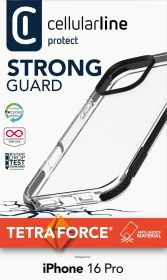 CELLULAR LINE TETRACIPH16PROT - Custodia Tetra Force per iPhone 16 Pro
