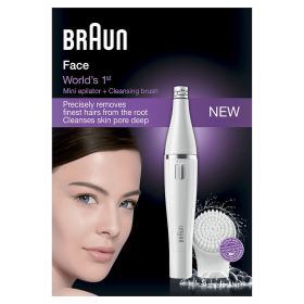 BRAUN FACE810 - Epilatore Braun Face con spazzola