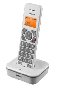 BRONDI BRAVOSTARBIANCOGRIGIO - Brondi Schnurloses Telefon mit Freisprechfunktion