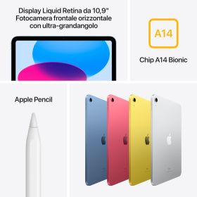 APPLE MCM94TYA - iPad 10,9 Wi-Fi 64GB Gelb