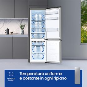 SAMSUNG RB33B610ESA - Kombinierter No Frost Ecoflex Kühlschrank