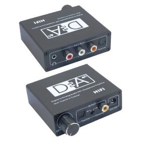 GBC 14255064 0477706 CONVERTITORE AUDIO DIGIT/ANAL. C/AMPLI. X CUFFIE