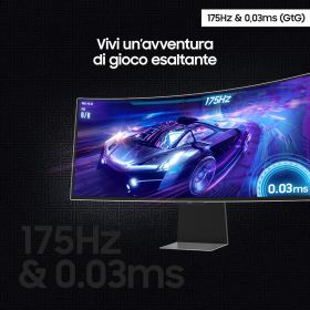 SAMSUNG LS34DG850SUXEN - 34" WQHD Curved Gaming Monitor OLED