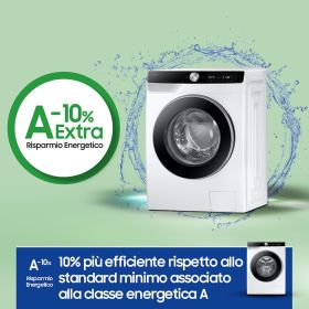 SAMSUNG WW90DG6U85LKU3 - Lavatrice EcoDosatore 9 kg Classe A