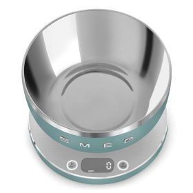 SMEG KSC01EGMWW - Digitale Küchenwaage in Smaragdgrün