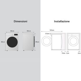 LG F4NX1008NWK - Smart Waschmaschine 8 kg A Klasse Wi-Fi