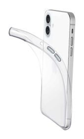CELLULAR LINE FINECIPH16MAXT - Custodia Fine iPhone 16 Plus Trasparente