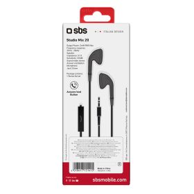 SBS TE0CSE41K - Stereo In-Ear-Kopfhörer mit Mikrofon