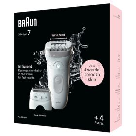 BRAUN SE7041 - Epilatore Braun Silk-épil 7 Wet & Dry
