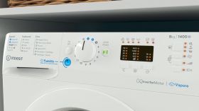INDESIT BWA81496XWVIT - Waschmaschine Indesit 8 kg BWA 81496X WV