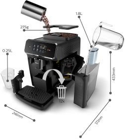 PHILIPS EP2230 - Philips EP2230 LatteGo Kaffeeautomat