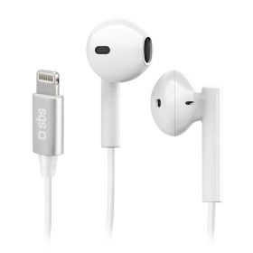 SBS TEEARLIGHAPW - Halb In-Ear Kopfhörer Lightning Weiß