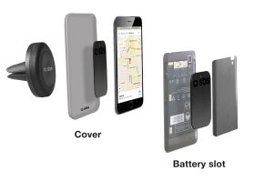 SBS TESUPPUNIVAIRMAG - Supporto auto per telefono a calamita