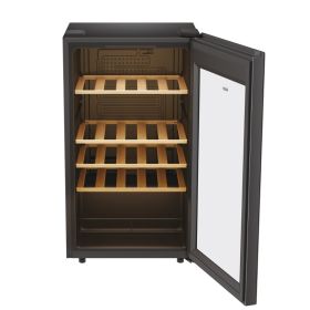 HAIER HWS34GGH1 - Weinkühlschrank 34 Flaschen Schwarz