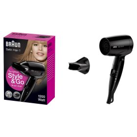 BRAUN BRHD130E - Asciugacapelli da viaggio Braun