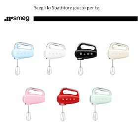 SMEG HMF01CREU - 50's Style Handmixer 250W