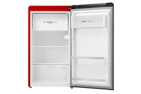 HISENSE RR106D4CRE - Roter 82L Kühlschrank mit Gefrierfach