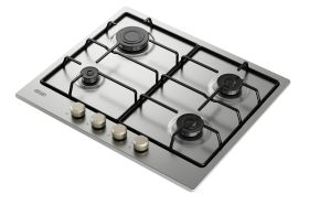 DE LONGHI YLG60F - YLG60F Gaskochfeld Edelstahl