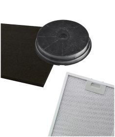 GLEM GAS GHC940IX - 90cm Edelstahl Dunstabzugshaube mit Filter