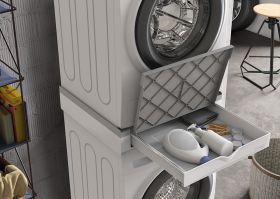 MELICONI 656123 - Überbau-Kit für Waschmaschine und Trockner