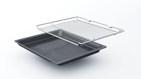 BOSCH HBA172BB0 - Bosch Einbau-Backofen HBA172BB0 Schwarz