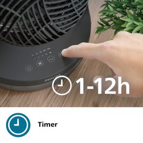 PHILIPS CX3050 - Philips Tischventilator 28W Schwarz