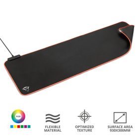 TRUST 23395 - Tappetino für XXL-Maus RGB mit LED-Beleuchtung