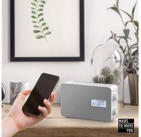 PANASONIC RFD30BTEGW - Panasonic RF-D30BT DAB+ Radio mit Bluetooth