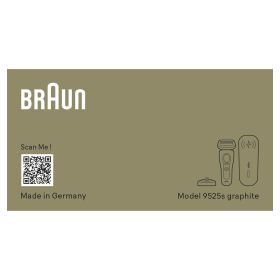 BRAUN 9525S - Braun Series 9 Elektrorasierer