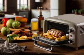 ARIETE 3919BEIGE - Forno Elettrico Vintage 800W Beige