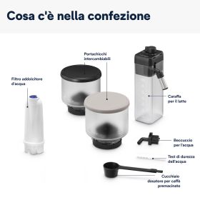 DE LONGHI EXAM44055BG - De'Longhi Rivelia EXAM440.55.BG Macchina da caffè automatica