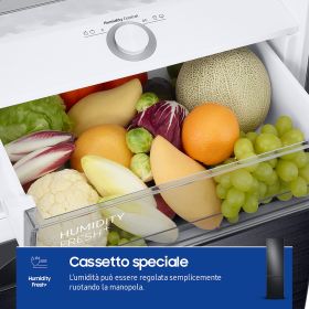 SAMSUNG RB38C7B6AB1 - Frigorifero Combinato Classe A Bespoke
