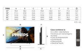 PHILIPS 43PUS7000 - TV LED 43" UHD 4K