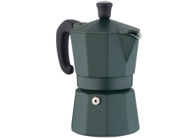 FOREVER MISS MOKA PRESTIGE ALU-INDU. GRÜN MATT 3 TASSEN