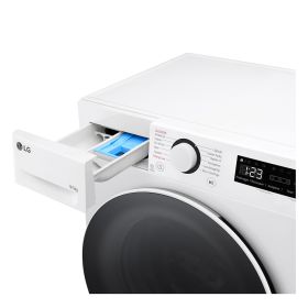 LG D2R5S09TSWW - Lavasciuga Slim 9/5kg AI DD