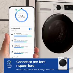 SAMSUNG WD90DG5G34BEET - Lavasciuga 5100D Serie A WiFi