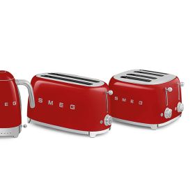 SMEG TSF03RDEU - Tostapane Rosso Lucido 50's Style