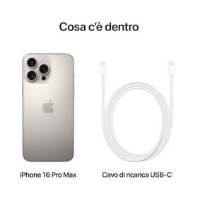 APPLE MYWY3QLA - iPhone 16 Pro Max 256GB Titan